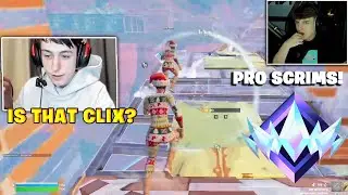 Peterbot Tries *TROLLING* Clix in PRO Scrims then this happens...