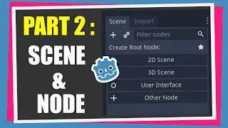 PART 2 : Scene and nodes || GODOT tutorial in hindi || label node || how to  make game using GODOT