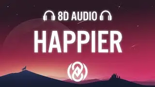 Olivia Rodrigo - happier (Lyrics) | 8D Audio 🎧