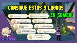 Consigue Estos 9 LOGROS En SUMERU 3.0 / Genshin Impact Español