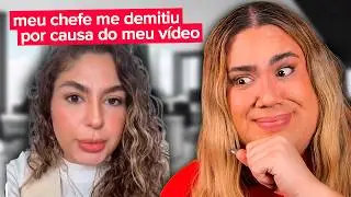 Fui DEMITIDA por causa do tiktok