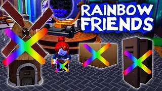 Rainbow Friends Chapter 2 No Box, Bo Accessories, Bo Cabinet, No Windmill - FULL Game Walkthrough!