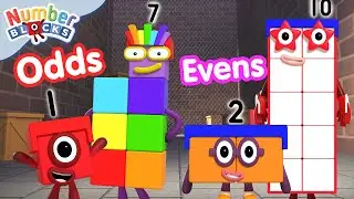 Odd Side Story & Odds and Evens compilation | Learn about Odd and Even numbers | 