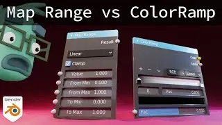 How To Use The Map Range Node || Blender Concepts