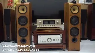 Trùm cuối series 7 Anh Quốc B&W 703 gỗ vàng siêu đẹp