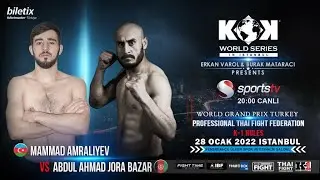 ABDUL AHMAD JORA BAZAR & MAMMAD AMRALIYEV | KOK FIGHT SERIES İSTANBUL TÜRKİYE