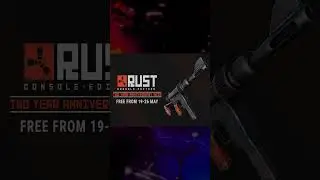 RUST Console | Free Custom SMG Skin