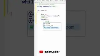 C++ Program to N natural number print reverse |  