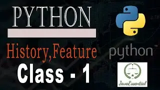 Python for Everyone Class - 1 (History, Feature)