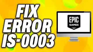 How To Fix Epic Games Error IS 0003 Install Failed Could not create directory (2024) - Quick Fix