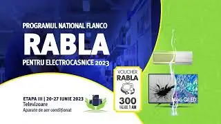 Etapa III - Programul National Flanco Rabla pentru electrocasnice 2023