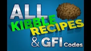 All KIBBLE Recipes & GFI Codes | How to make or spawn kibble in Ark Survival Evolved
