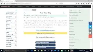 Can a thread wait on multiple objects in Java?
| javapedia.net