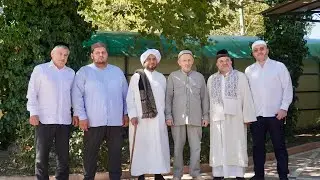 Др. Шихабудин вместе с потомком Пророка ﷺ Хусейн Ас-Саккафом и чтецом Ремзи Эр посетили Муфтия РД.