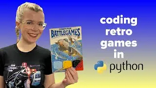 Programming Retro Games in Python | 80s Usborne Computer Coding Book