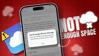 How to Fix iPhone Backup Failed Due to Not Enough Space in iCloud | iCloud Out of Storage Issue