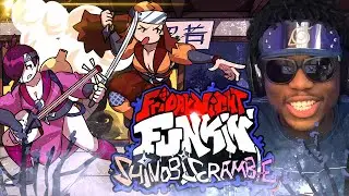 THIS FNF MOD IS TOO UNDERRATED | Friday Night Funkin [ Shinobi Scramble VS Shuri & Ken FULL WEEK ]
