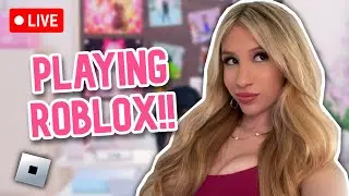 Playing ROBLOX!! Come Join Me!!!