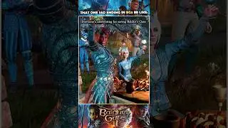 That one sad ending in Baldur's Gate 3 be like