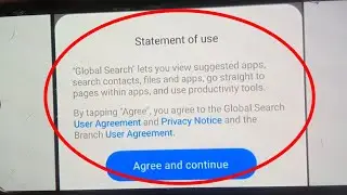 statement of use global search kya hota hai | statement of use global search Vivo disable