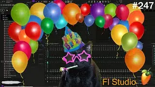 Producing Techno from scratch ON MY BIRTHDAY! in Fl Studio 