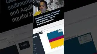 Geological modeling of horizontal sedimentary layers with Gempy and Aquifer App - Tutorial