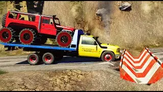 Cars vs Upside Down Speed Bumps #45 | BeamNG.DRIVE