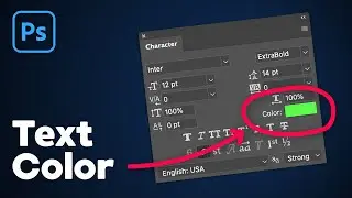 How to Change Text Color in Photoshop