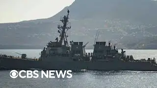 U.S. downs Houthi missile, drones targeting American warship