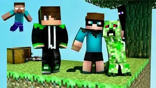 KAAN VE EFE ISSIZ ADADA -  Minecraft