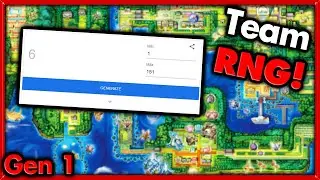 Can I Beat Pokemon Red with a team picked by a Random Number Generator? 🔴 Pokemon Challenges