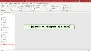 How to use IIF and SWITCH functions in MS Access - Office 365