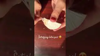 New favorite business task 😇 #satisfying #peeling