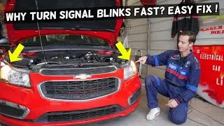 WHY TURN SIGNAL BLINKS FAST, GOES FAST ON CHEVY, CHEVROLET, GMC, BUICK, CADILLAC