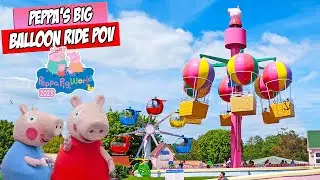 Peppa's Big Balloon Ride at Peppa Pig World (June 2023) [4K]