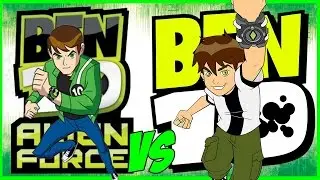 BEN 10 ORIGINAL VS BEN 10 ALIEN FORCE - BEN vs BEN