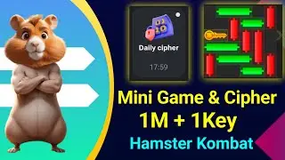 9 September daily mini game & cipher code hamster kombat  || today Mini Game hamster kombat