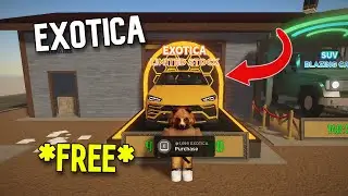 How To Get The Exotica Car For Free In A Dusty Trip Roblox