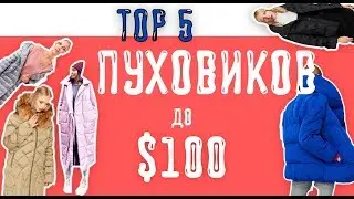 ТОП 5 пуховиков до $100 на пухе и слимтексе ❄️ Тренды зимы 2018: куртки и пуховики