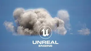 Create Volumetric Cloud Inside Unreal Engine 5 | UE5 VDB Simple Workflow In 5 Minutes