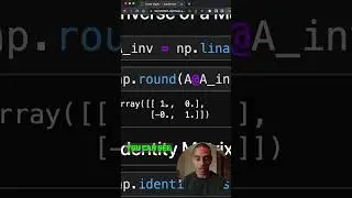 NumPy makes Linear Algebra for ML wayyyy easier!