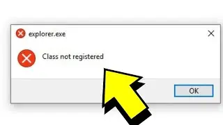 Cómo solucionar el error Clase explorer.exe no registrada en Windows 10/11