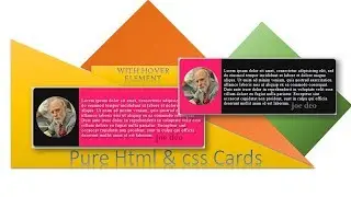 PURE CSS CARD || HOVER EFFECT CARD || HORIZONTAL CARD || HTML CARD MODIFY WITH CSS || CSS EFFECTS