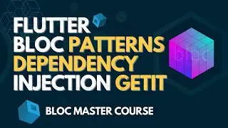 #13 Flutter Dependency Injection using GetIt | Flutter Bloc Patterns | Bloc Clean Code Architecture