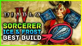 Diablo 4 - Best Sorcerer Endgame Build! MASSIVE Frost & Ice Damage Skills, Tips, Impressions & Gear