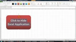 How to Hide Excel and Show Userform ONLY - Excel VBA