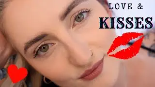 Kisses in Bed with your Girlfriend. I Miss YOU! Affection, Lens Kisses and Licks, GF Love, Attention