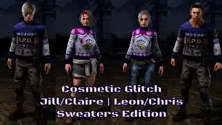 Showcasing Jill/Claire | Leon/Chris Sweaters|Dead By Daylight