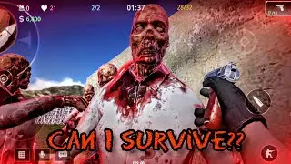 it's hard to survive even 1 minute with these zombies | Special forces group 3