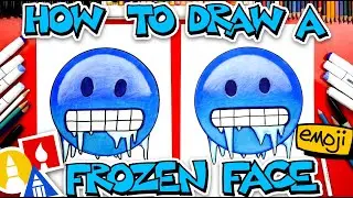 🥶 How To Draw The Frozen Face Emoji 🥶